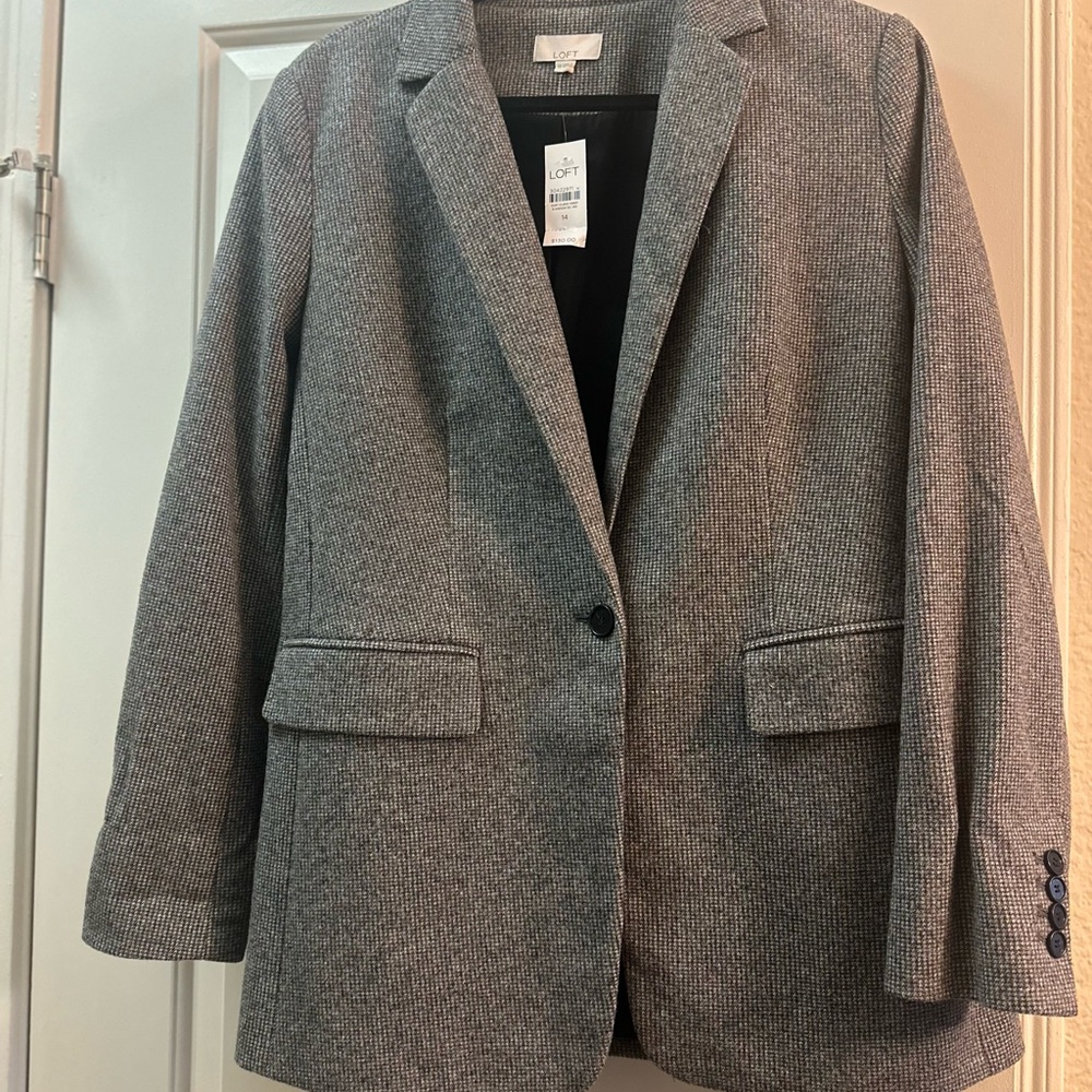 LOFT Charcoal Women's Blazer